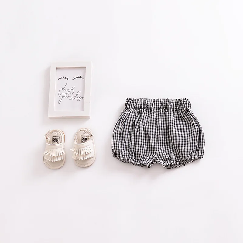 

Toddler Baby Clothes Summer Polka Dot Elastic Heart Short Pants Cotton Casual Children Outfits Soft Baby Crawling Pants