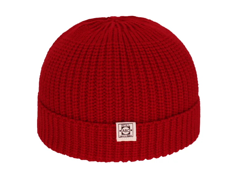 Короткие Зимние шапки для мужчин Skullies Beanies Мужская Зимняя Шапка-бини женская шапка s Miki Docker Skull cap Bonnet женская вязаная шапка