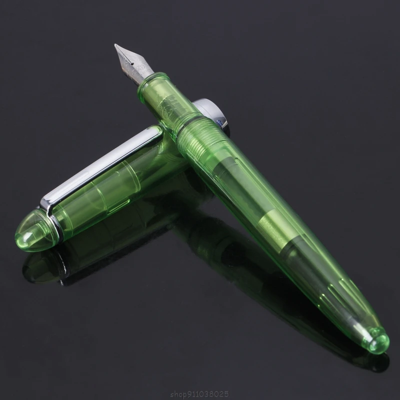 

JINHAO 992 Transparent Fountain Pen 0.5mm Stationery Supplies Writing Tools Gift Ap07 21 Dropship