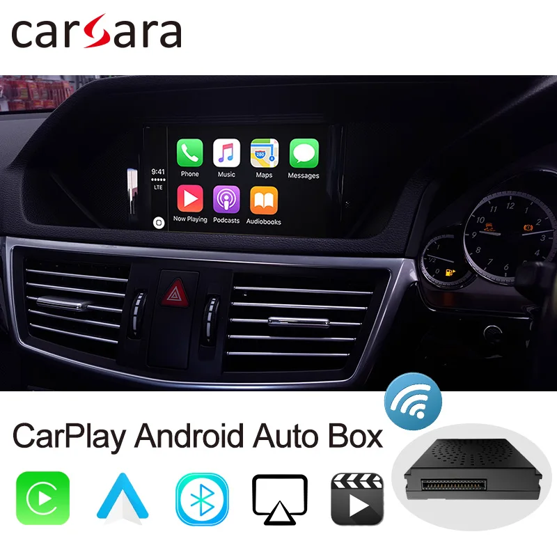 

Apple беспроводной адаптер CarPlay для Mercedes Benz NTG4.5 система обновления класс A B C E CLA GLA GLK ML SLK W166 W176 W204 W212 C117