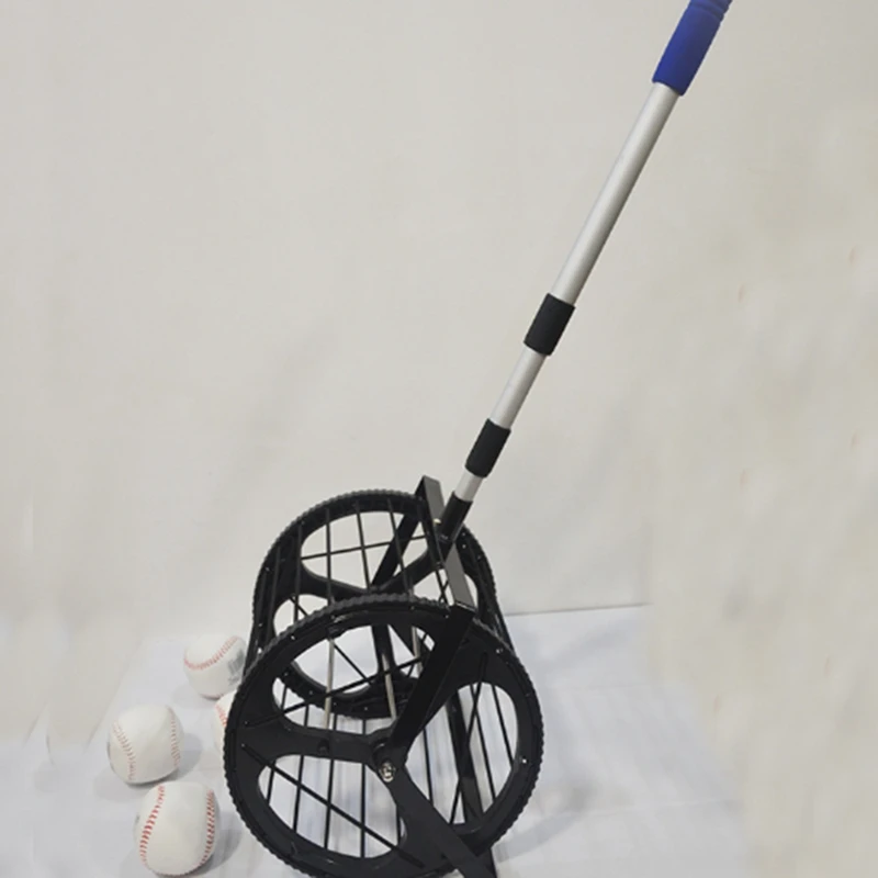 

ASENVER Baseball And Softball Picker, Automatic Picking Basket, Ball Receiving Frame, Multi-Ball Basket Training Device