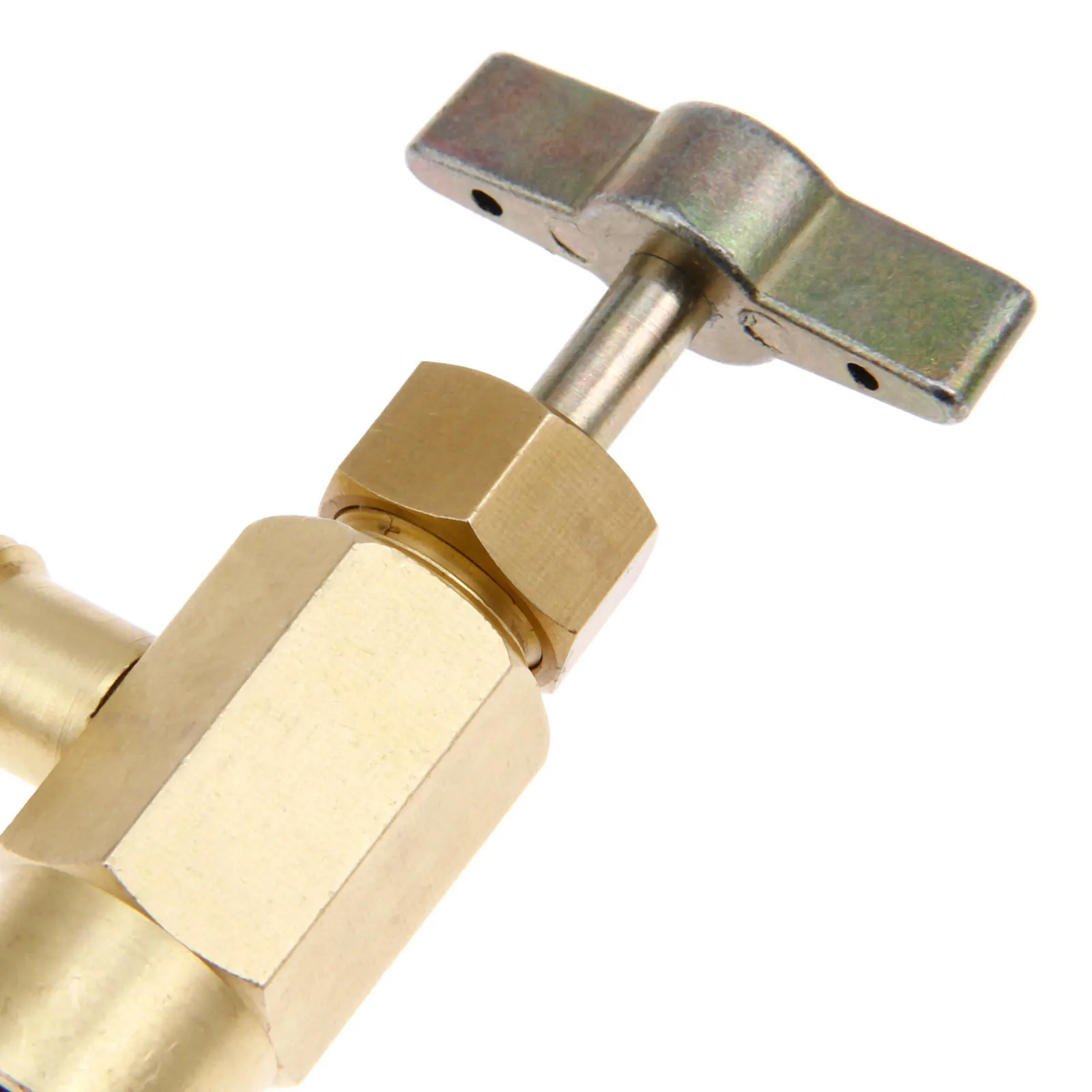 Yetaha 1/4 &quotРезьбовой Адаптер R-1234yf для R12 R22 шланговый клапан имеет 1/2&quot ACME LH