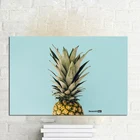 Постеры и принты голубого ананаса, холст, живопись, Скандинавский современный настенный рисунок для детской комнаты, гостиной, скандинавский Декор