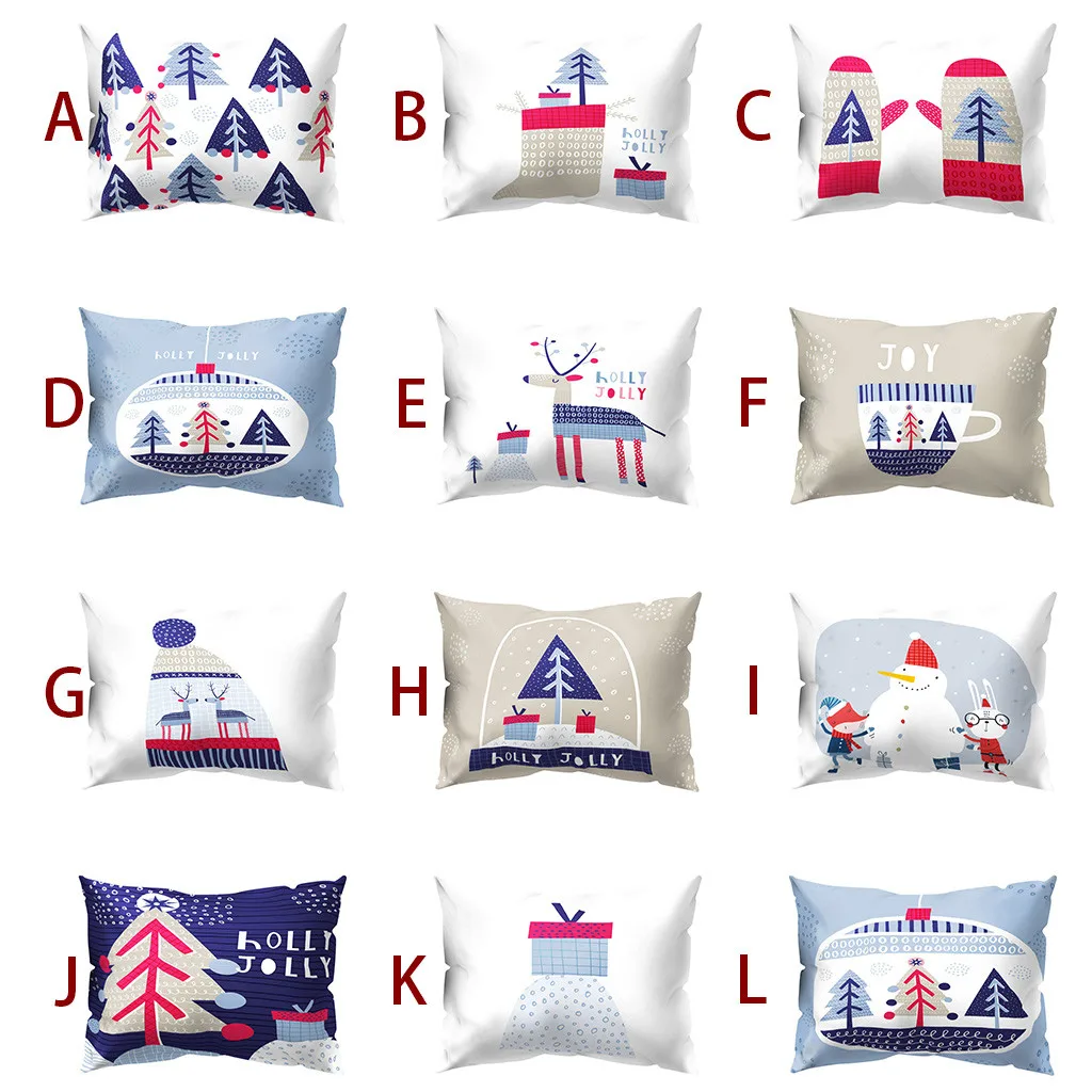 Чехол для подушки с принтом чехол геометрическим s полиэстер наволочки дивана 30