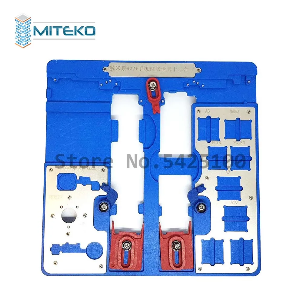 MJ A22 + плюс 9 в 1 телефон материнская плата Пайка Ремонт Держатель приспособление