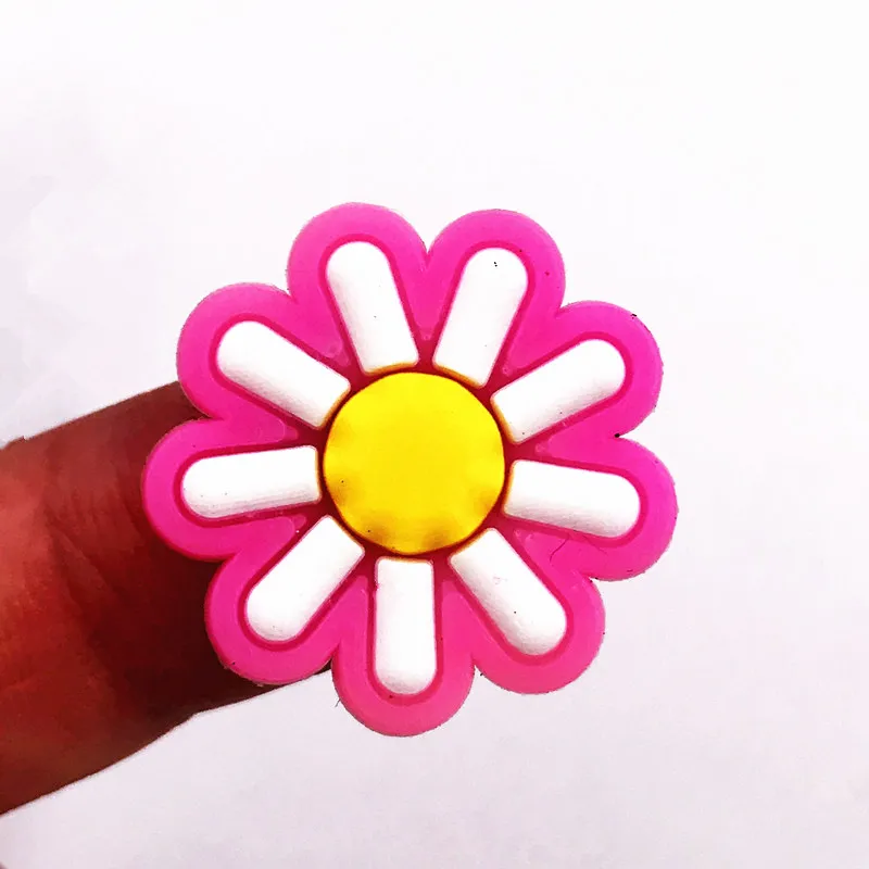 Различные цветы красочные фигурка растения силиконовые Flatback украшения