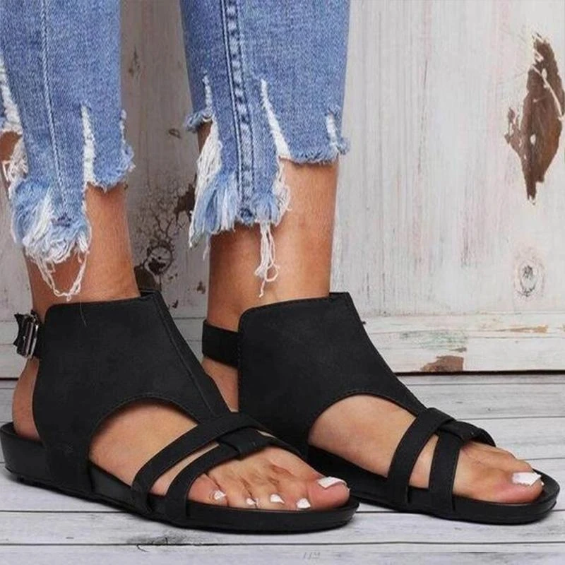 Женские сандалии с пряжкой Коллекция 2020 года Сезон лето Удобные повседневные