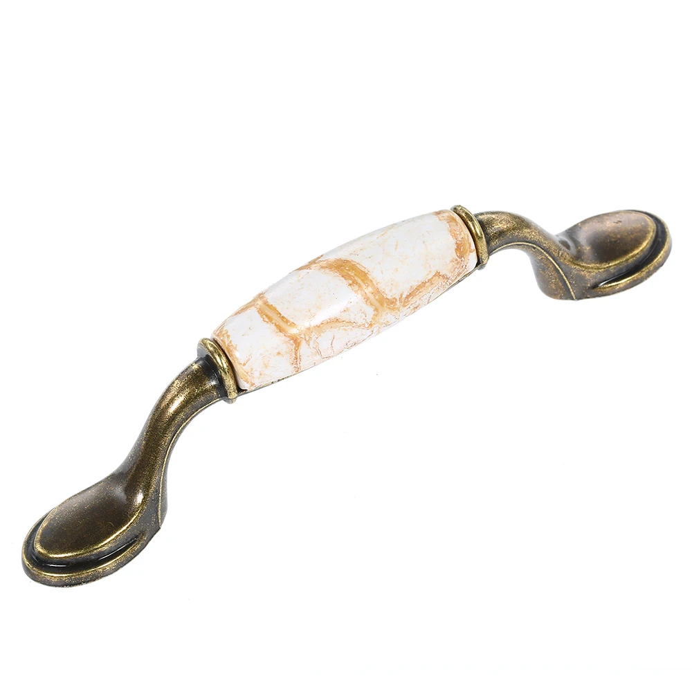 96 мм ручки для шкафа из цинкового сплава мраморный шкаф обуви спальни тяга