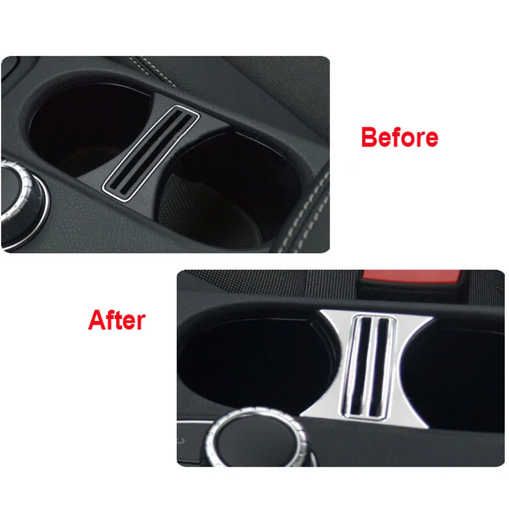 Держатель стакана центральной консоли хромированная Внутренняя Рамка с