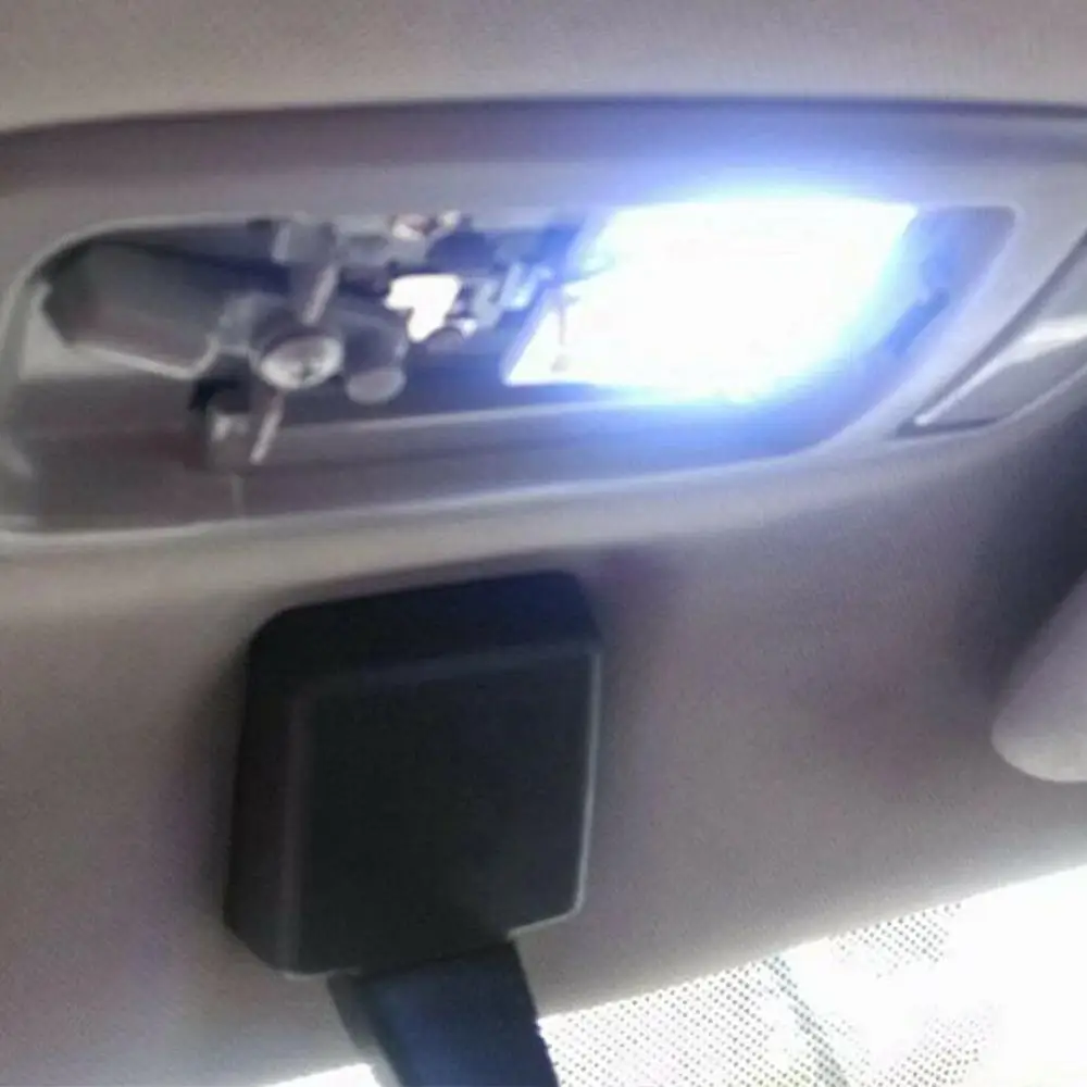 2 шт. Автомобильные светодиодные лампы для чтения T10 C5W Cob 24 36 48SMD|Сигнальная лампа| |