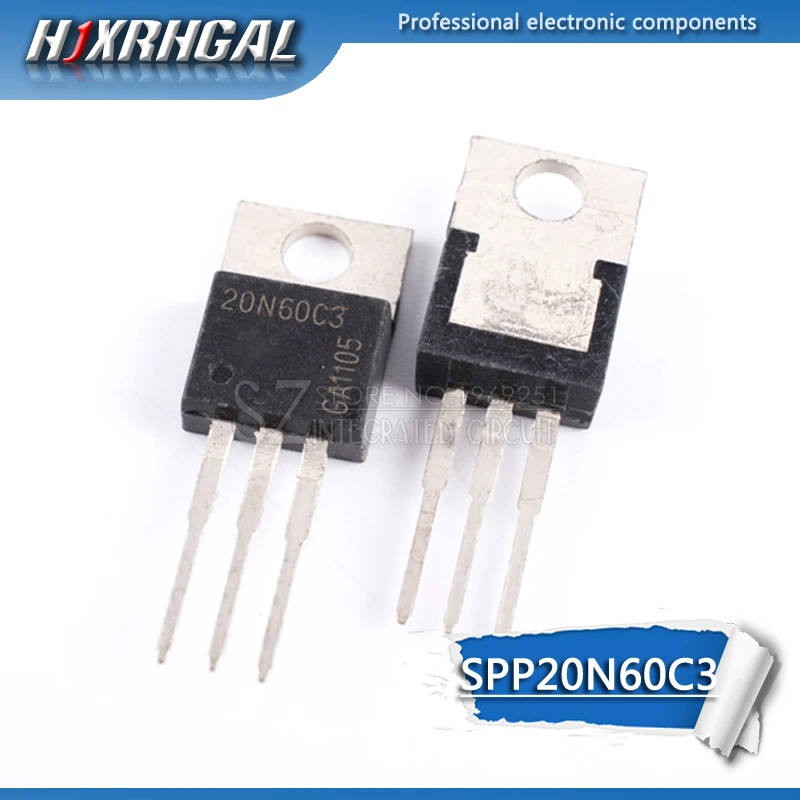 1 шт. SPP20N60C3 TO220 20N60C3 TO 220 SPP20N60|Интегральные схемы| |