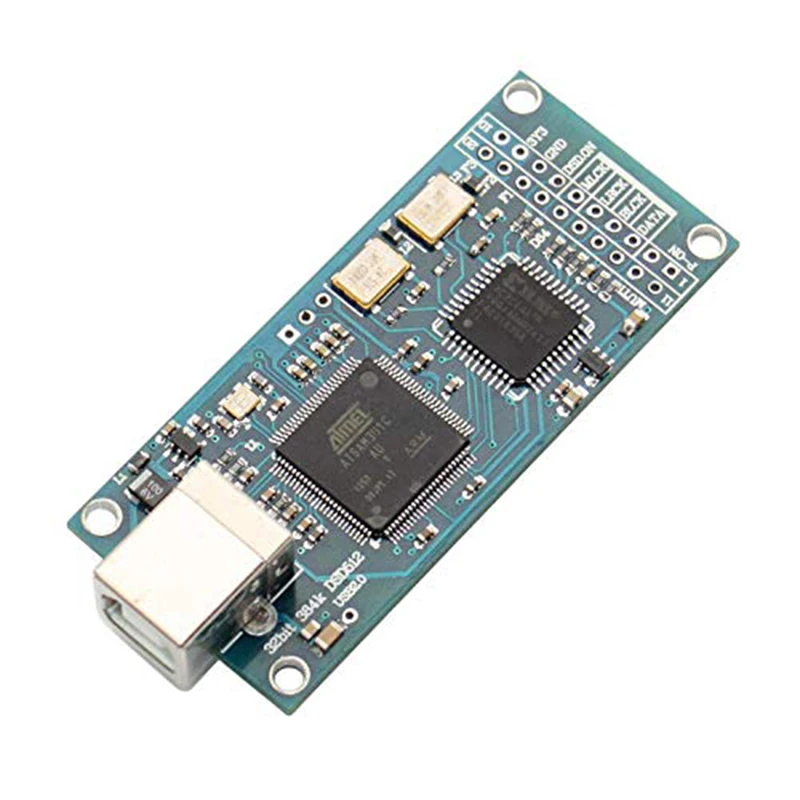 ATSAM3U1C XC2C64A for Amanero USB IIS Digital Interface DAC Decoder Board Support DSD512 32Bit 384K I2S DSD Output | Электроника