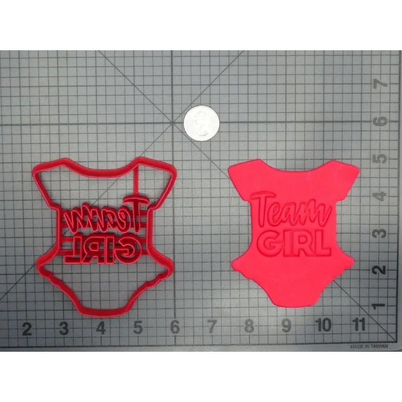 Boy Onesie Its a Girl Fondant Cookie Stamp Embosser 3D Printed Food Grade Custom Made | Дом и сад