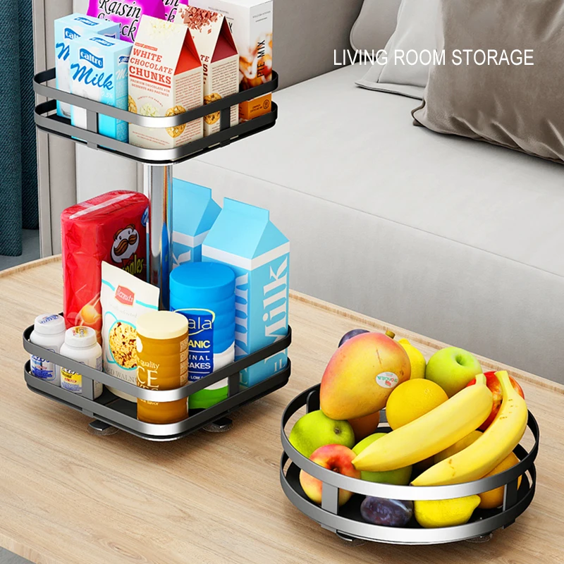 

Specialty 360° Rotating Condiments Metal Storage Rack Multi-Layer Condiments Turntable Spice Container Kitchen Supplies NEWEST