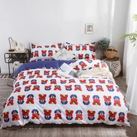pink floral plaid bedding set simple fruit duvet cover queen single double king 220x240 bed sheet linens cute girls bedclothes