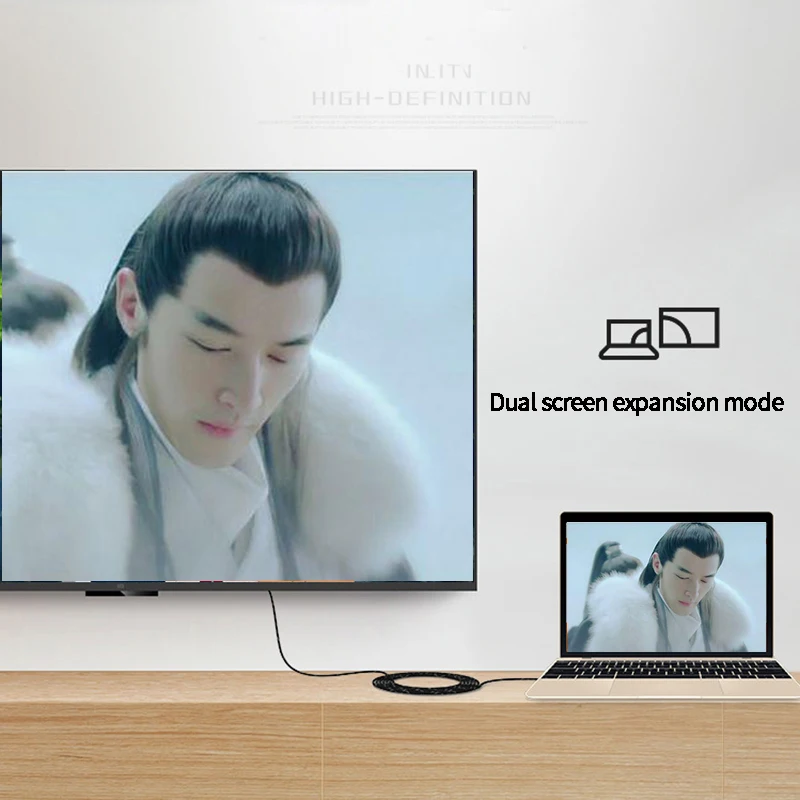 Hdmi к волоконно оптический кабель 8K 2M HD компьютер ТВ ноутбук подключенный