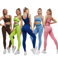 yoga set women fitness clothing seamless yoga suit gym set leopard print sports bra high waist legging workout sportswear