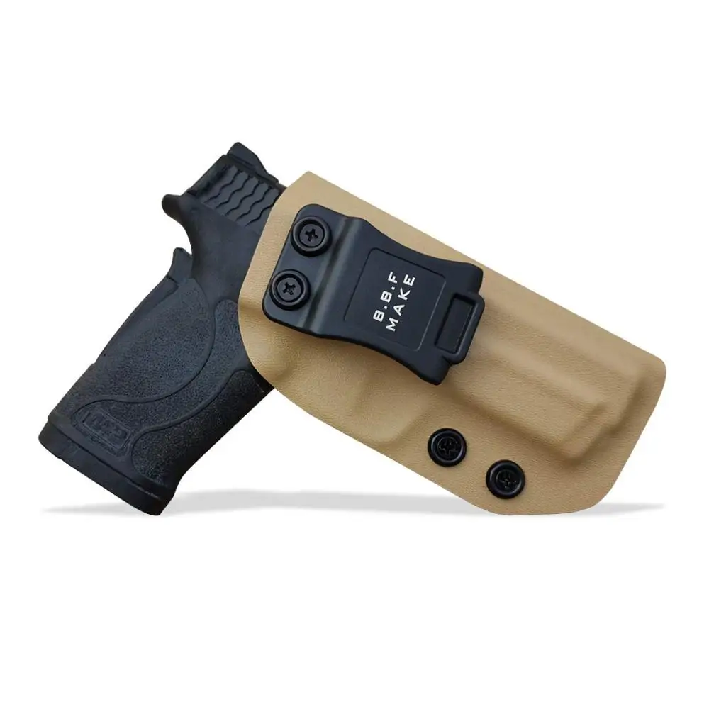 B.B.F Make IWB Тактический KYDEX пистолет кобура: S & W M P 380 EZ внутри скрытого ношения кобура