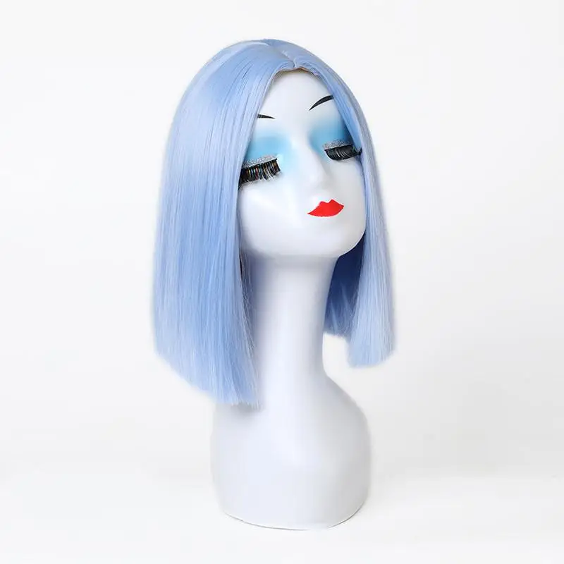 

Female Mannequin Head Wigs DISPLAY Pearl White Color PP Material Mannequin Head Display for Wigs/Makeup/Beauty Accessories