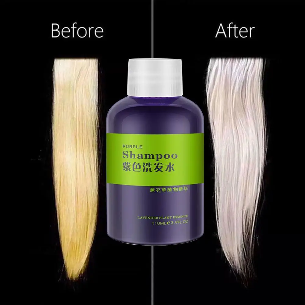 

100ml Shampoo No Yellow Blonde Hair Shampoo Anti Brass Off Purple Shampoo Ulta Beauty Care Shiny Hair Color Dyed Treatment