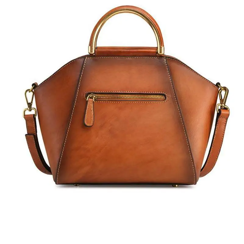 

Bestform Rerto Handmade Embossing Women Bag 2021 New Genuine Leather Large Capacity Handbags Cowhide Shoulder&crossbody Bags