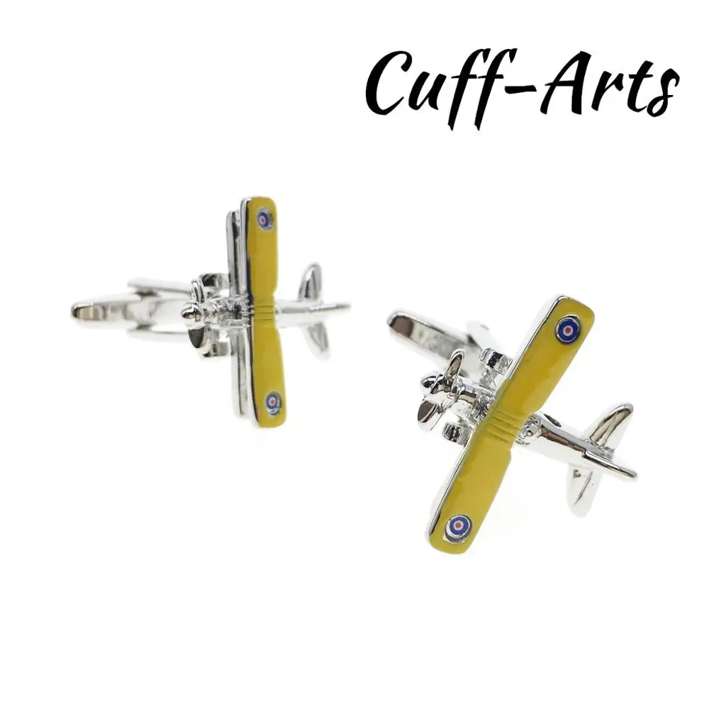 Запонки для мужчин запонки с желтыми крылышками высокое качество подарок