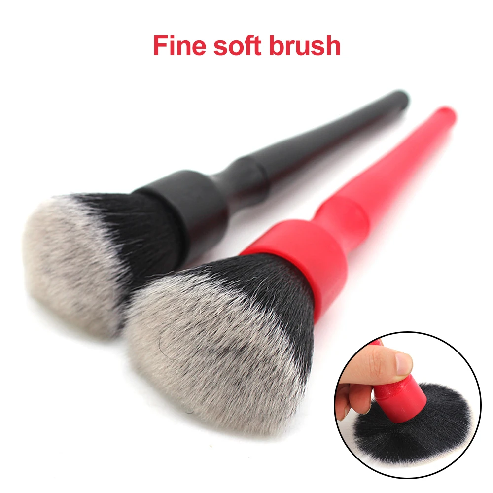 

Super Soft Auto Interior Detail Brush Ultra-Soft Detailing Brush With Synthetic Bristles Car Dash Duster Brush