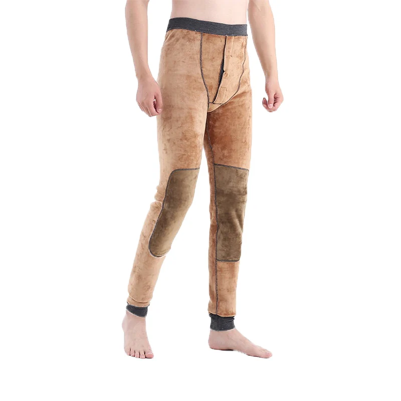 

Thermo Thermal Underwear Just for Height 186-200cm Tall People Men Length 120cm Winter Heated Warm Johns Pants Male Plus Long