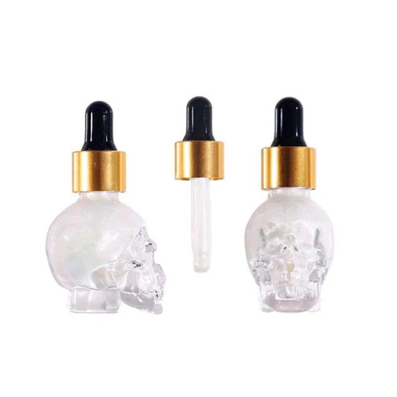 Светящийся светильник в виде бутылки с черепом для Хэллоуина светящийся Сияющий