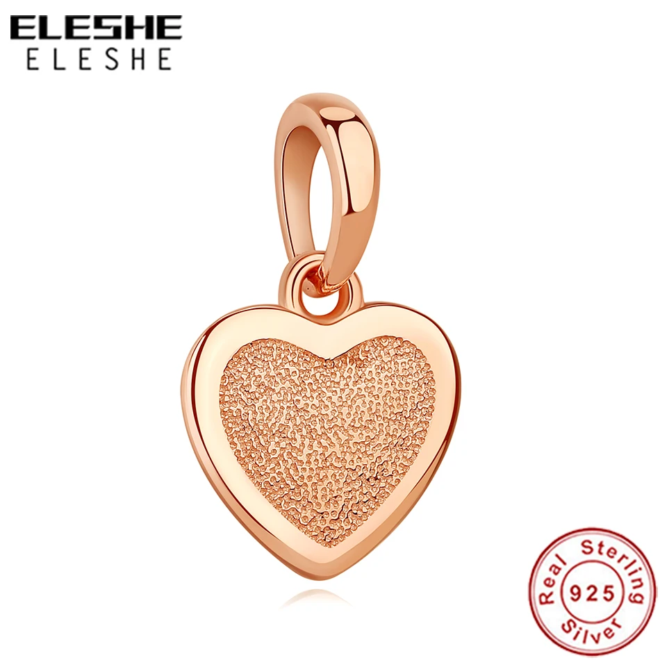 2019 новый 925 пробы серебро навсегда шарма сердца розы из бисера ювелирных изделий