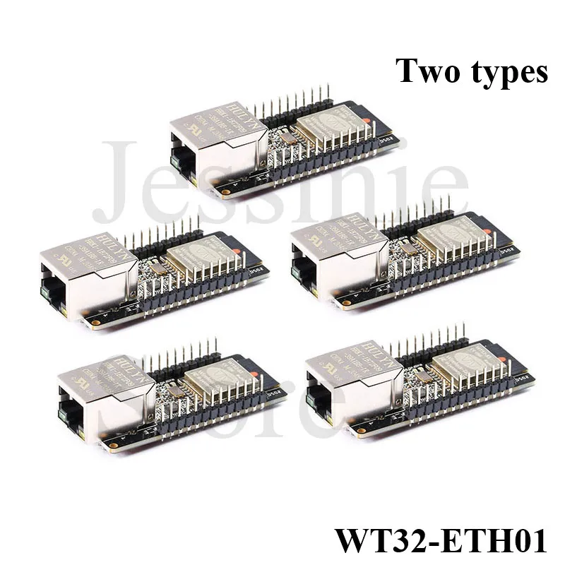 5шт. WT32-ETH01 Встроенный последовательный порт Ethernet Networking WIFI Комбо Шлюз MCU WT32 ETH01 ESP32 Wifi Беспроводной модуль