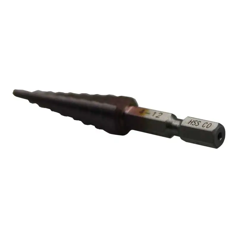 4 12 мм шаг сверла M35 HSS CO Металлообработка спираль паз 1/4 ''шестигранный