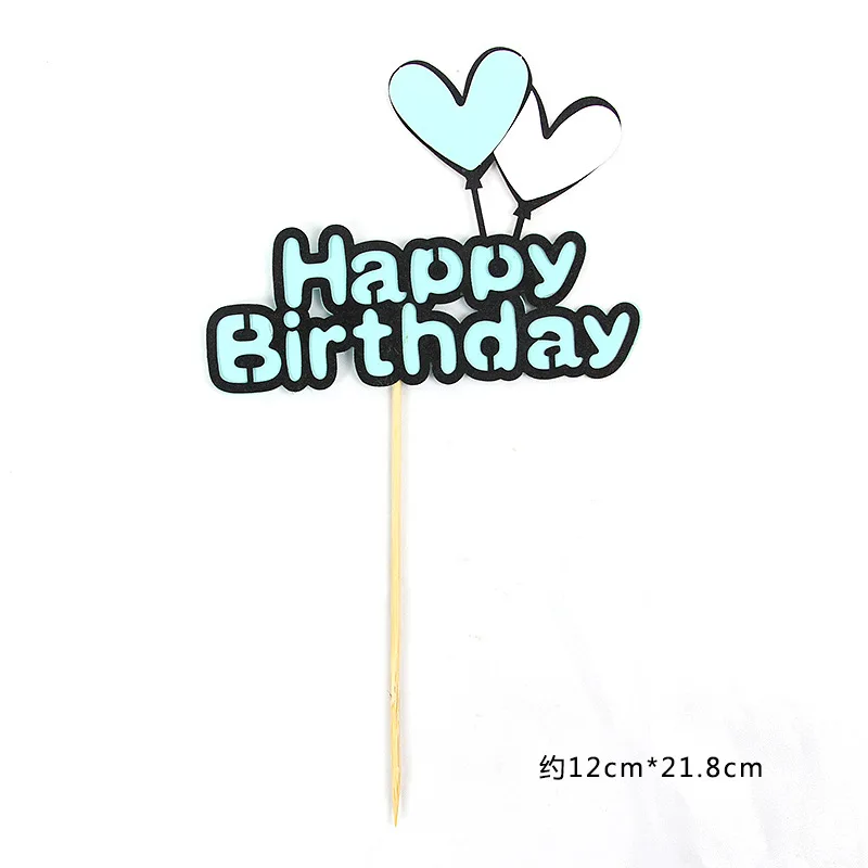 1 шт. декоративный Топпер для торта в виде сердца | Дом и сад