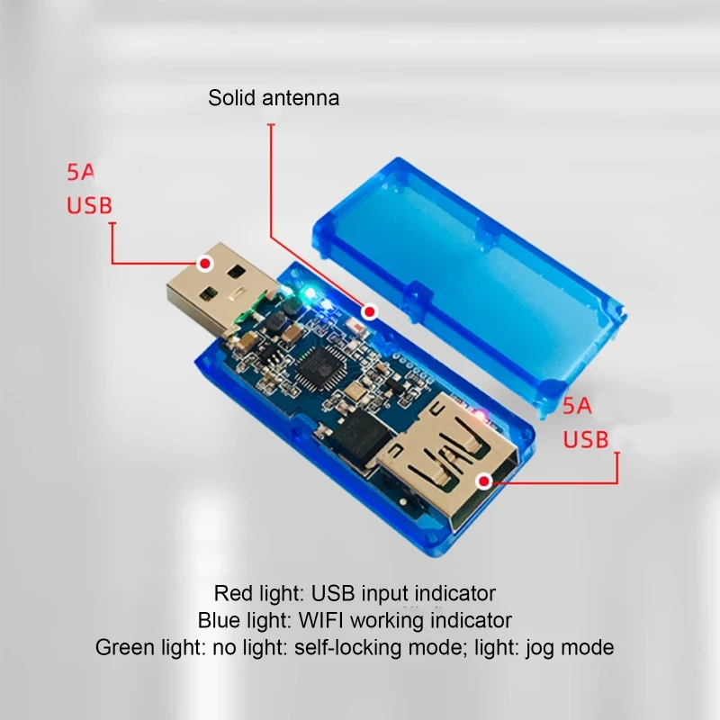 

WIFI-USB Mobile Phone APP Remote Controller with Timing, Delay, Loop, Sharing