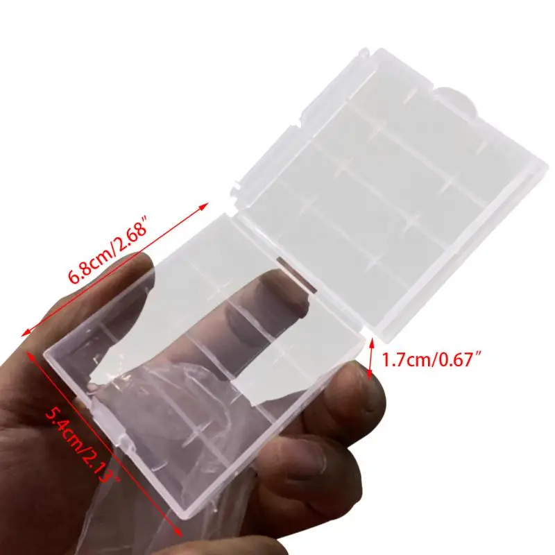 Водонепроницаемый пластиковый контейнер для батарей сумка чехол AA/AAA коробка