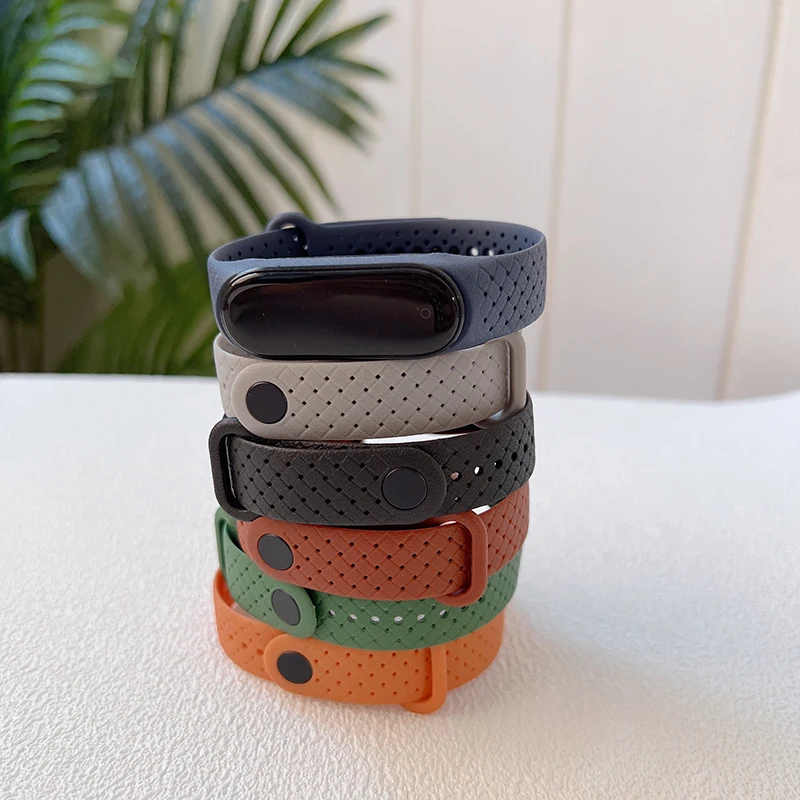 

Bracelet for Mi band 6 Strap Sport Silicone Miband4 miband 5 Wrist correa Replacement Wristband for xiaomi Mi band 4 3 5 6 strap