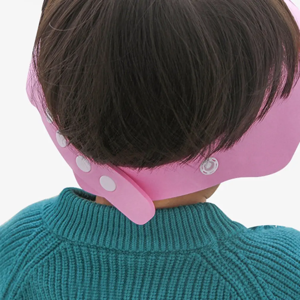 Visera de ba&ntilde;o para ni&ntilde;os, gorro ajustable para Baby Shower, protege el champ&uacute;, Escudo de lavado de pelo para ni&ntilde;os, impermeable-3