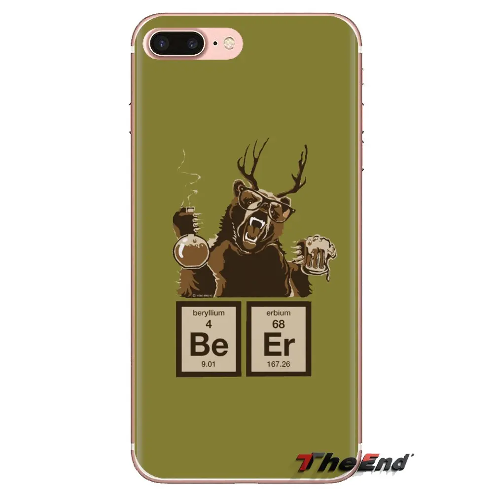 Химический медведь обнаружит пивное Искусство Для huawei G7 G8 P7 P8 P9 P10 P20 P30 Lite Mini Pro P Smart