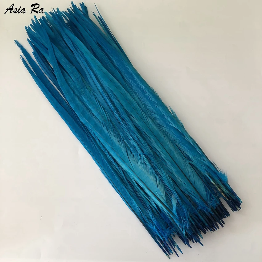 

100Pcs 20-22inch Pheasant Feathers for Crafts Male Ringneck Tail Feather Wedding Home Party Decoration Natural Plume Wholesale