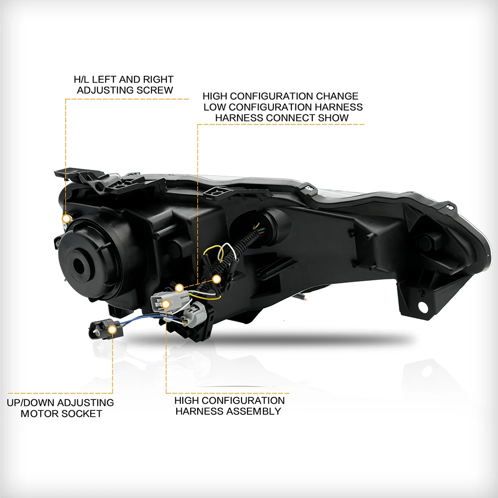 Передние фары VLAND автомобильные в сборе для 2012-2016 Scion FR-S 2017-2019 Toyota 86 передние с
