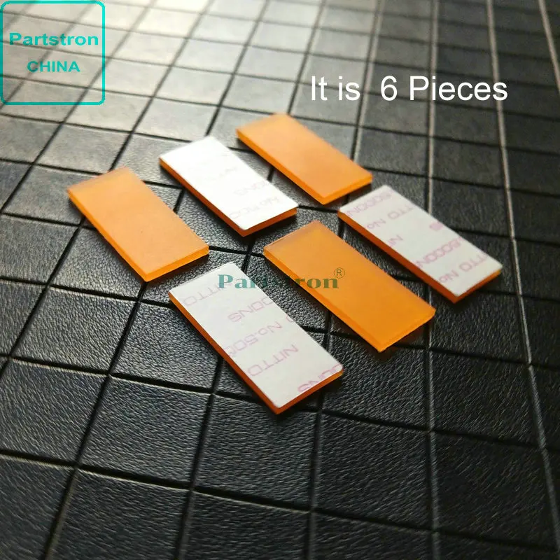 6 шт разделительная панель(Pad только) C252-2820 пригодный для Ricoh JP 730 735 750 780c 785c DX 2330 2430 2432 Gesterner 5410 6123 6200 6201