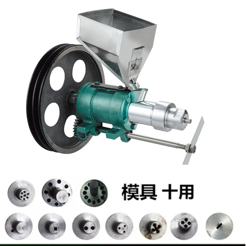 Круглый тип кукурузы риса использова машина для закуски или животных экструдер