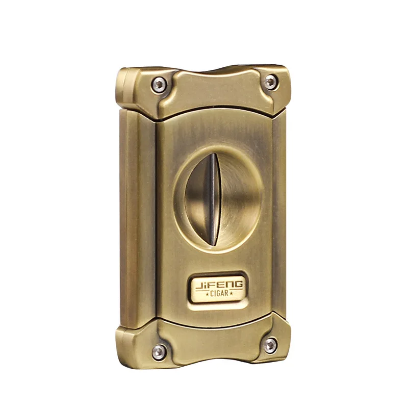 

Creative 3 in 1 V Cigar Scissors Cigar Holder Cigar Cutter with Cigar Punch