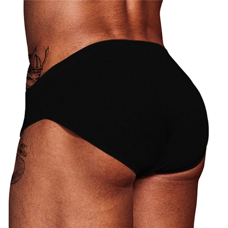 

Sexy Men Briefs Underpants Modal Solid Color Low Rise Underwear Breathable Quick Dry Male Underwear Confortable Lingerie