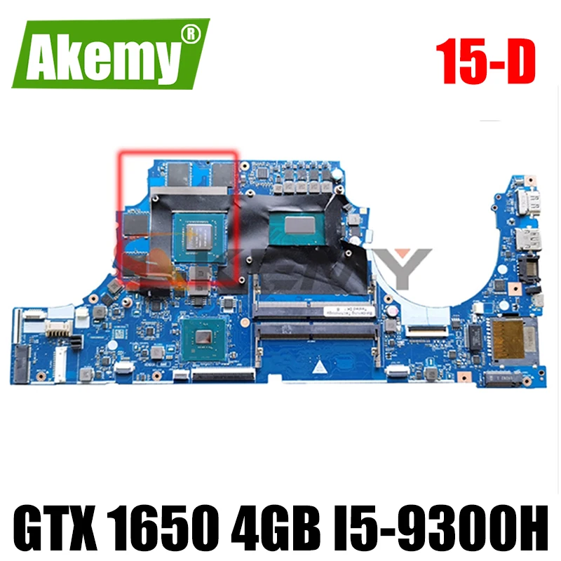 

Для HP 15-D Материнская плата ноутбука L58864-601 L58864-501 L58864-001 GTX 1650 4GB i5-9300H FPC52 LA-H462P 100% рабочих