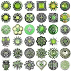 5 шт.лот 18 мм кнопки для ювелирных изделий в наборе цветы сова крест 18 мм Металлические Кнопки для браслета