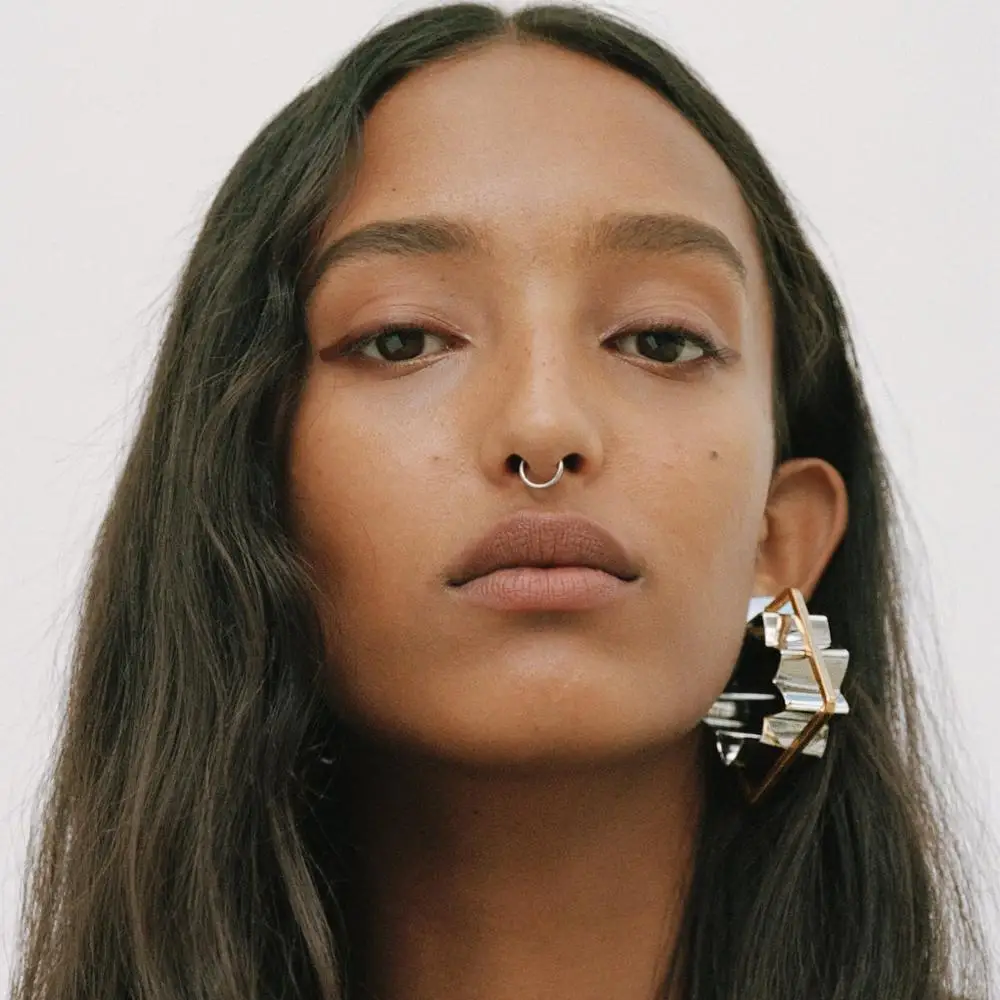 

Girlgo ZA Stylish CircleEarrings For Women Classic Gold Silver Color Maxi Drop Earrings Trendy Party Gifts Jewelry