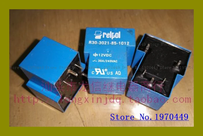 R30 3021 85 1012 T90 1A 12V 5P 30A|Реле| |