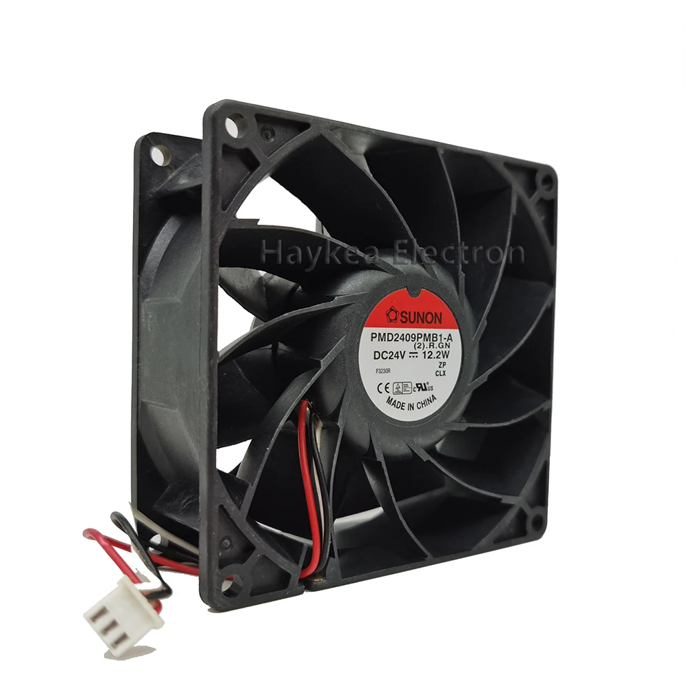 

NEW For SUNON PMD2409PMB1-A 9038 24V 12.2W For ATV71 drive fan 92X92X38MM