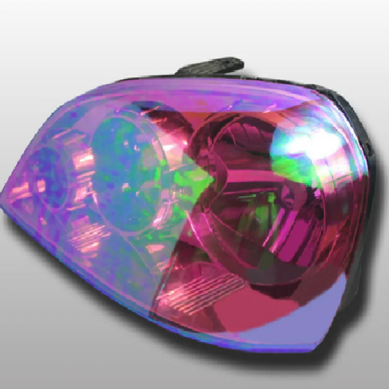 Украшение автомобиля Цветная яркая лампа пленка для фар Защитная s цветная